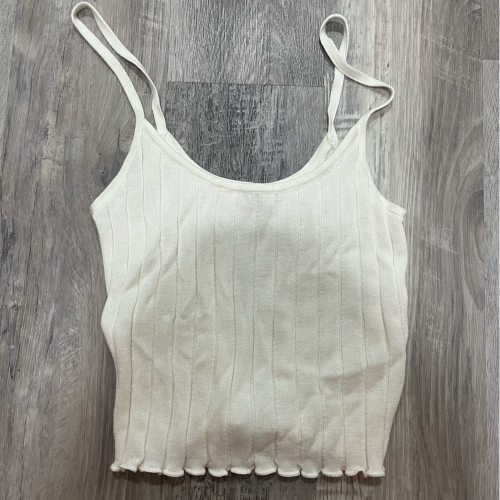 Petite tank top cropped